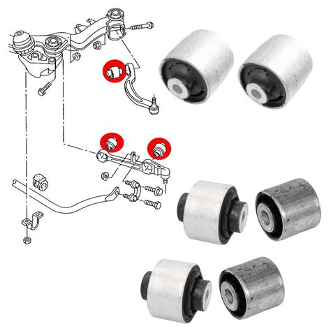 Silentblocs Des Bras Avant Audi A C Silentblocks