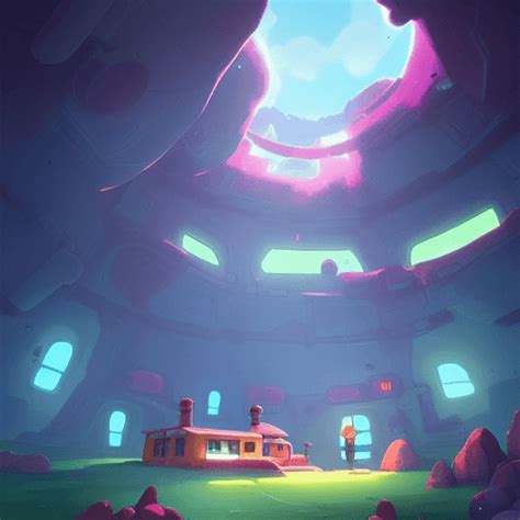 Arte Conceptual Hiperdetallado De Slime Rancher House · Creative Fabrica