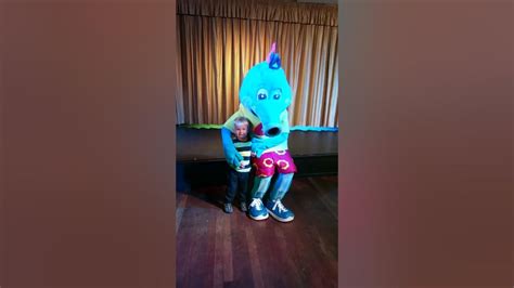 Alfie Has A Cuddle And Picture With Sammy The Seahorse At Hoburne