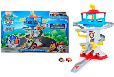 Paw Patrol Torre Vigilancia Set Adventure Bay Rescue Pista Env O Gratis