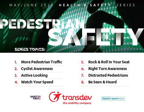 Pedestrian Safety New Hands Campaign Kicks Off For May June Transdev