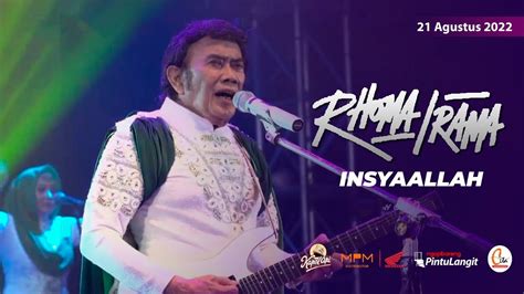 RHOMA IRAMA SONETA GROUP INSYAALLAH Live Performance At Pintu