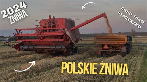 POLSKIE ŻNIWA 2024 Jęczmień pod kosęBIZON Z056 URSUS C 4011GR