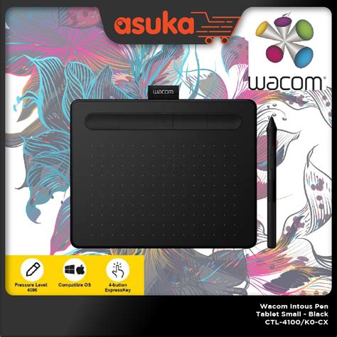 Wacom Intuos Small Ctl K Cx Black Shopee Malaysia