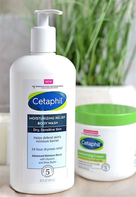 Dry Sensitive Skin Cetaphil Moisturizing Relief Body Wash To The