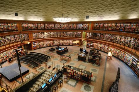 Stockholm Public Library Nordic Classicism Library Architecture