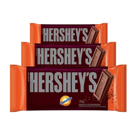 Chocolate Hersheys Ovomaltine Barras G Clique E Compre