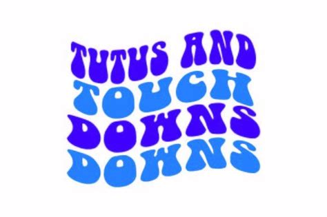 Tutus And Touch Downs Graphic By Creativestudiobd Creative Fabrica