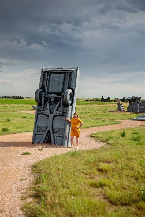 Carhenge In Alliance Nebraska Replica Of Stonehenge Made Of Cars