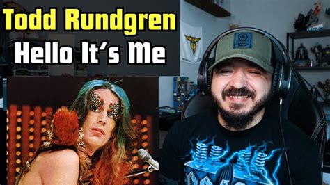 TODD RUNDGREN Hello It S Me FIRST TIME REACTION YouTube