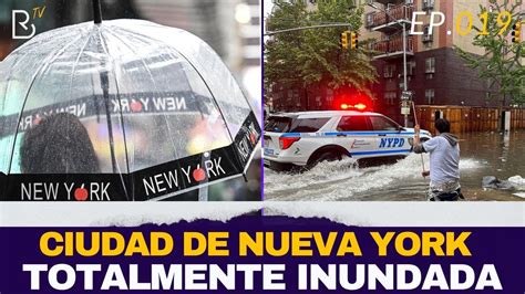 Emergencia En New York City Fuertes Lluvias Inundan La Ciudad