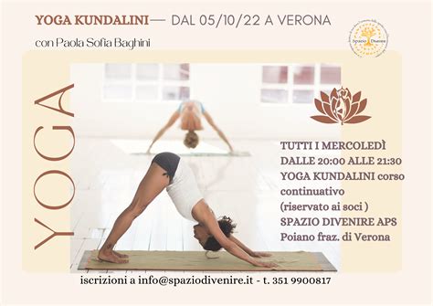 Corso Yoga Kundalini Spazio Divenire Associazione