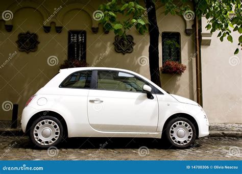 Leuke Witte Auto Stock Foto Image Of Licht Retro Internationaal