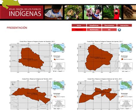 Crean Atlas Digital De Pueblos Ind Genas De C R