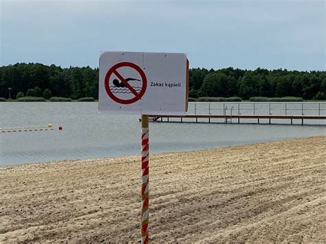 Gm Kamień Czerwona flaga w Natalinie zakaz kąpieli