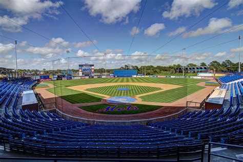 Ny Mets Spring Training At Tradition Field Port Saint Lucie Florida Ny