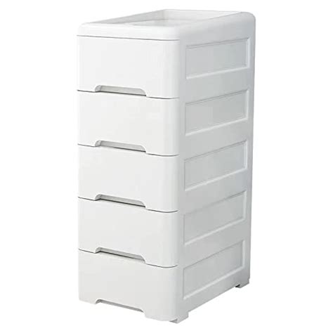 Monipa Plastic Narrow Drawers Storage Cabinet Drawer Stackable Vertical