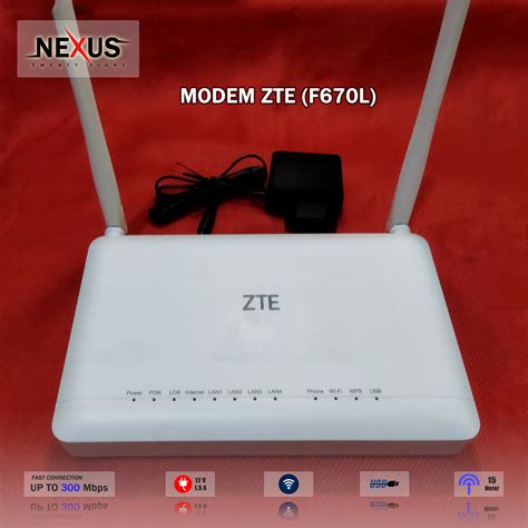 Modem Gpon Zte F609 Dan F670l Lazada Indonesia