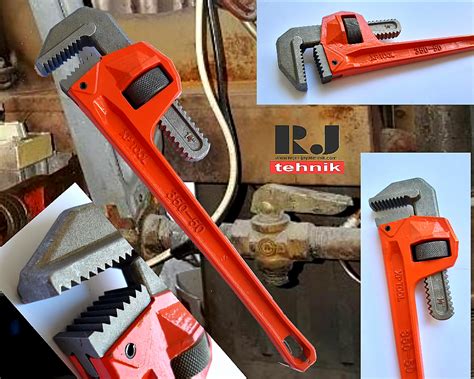 Tools » Hand Tools » Kunci Pipa Ukuran 14" Murah • Toko Alat Teknik Mesin Bor dan Gerinda ...