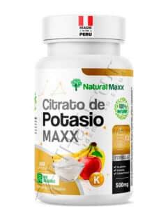 Naturalmaxx Citrato De Potasio Capsulas Naturalmaxx