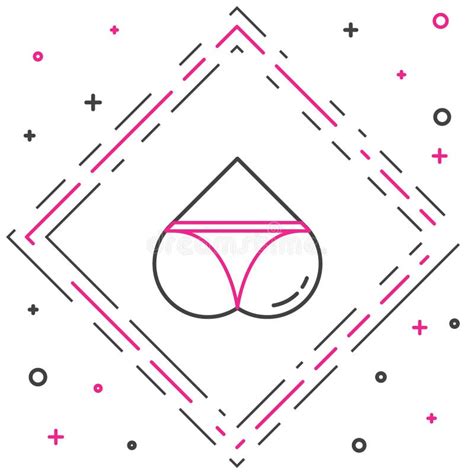 Female Heart Pink Sexy Silhouette Stock Illustrations Female