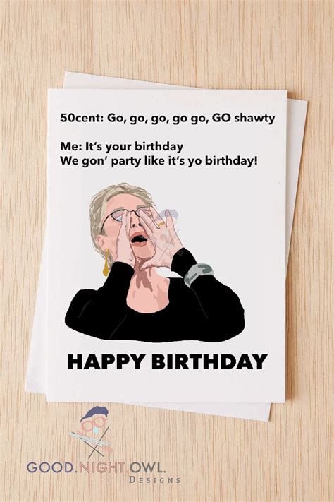 Meryl Streep Shouting Meme Birthday Day Card, Happy Birthday Day, Meme ...