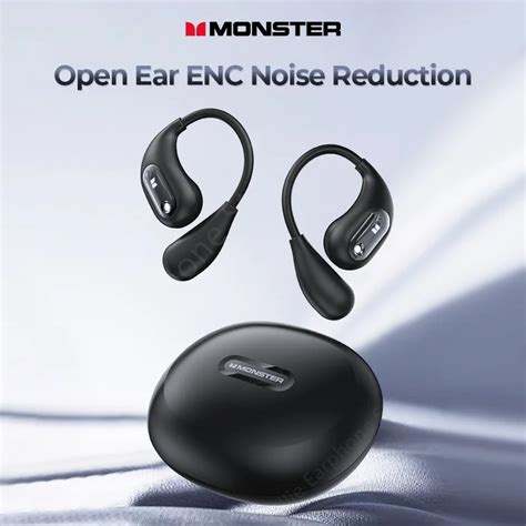 Monster Open Auriculares Inal Mbricos MH22181 Con Bluetooth Cascos