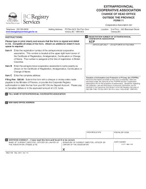 Fillable Online Bcregistryservices Gov Bc Form Bc Registry