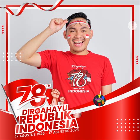 Jual Gudangkaosid Kaos Baju Distro Hut Ri Ke 78 Tahun 78th Hut