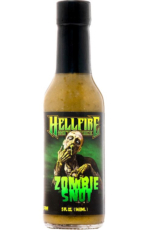 Hellfire Angry Doomed Zombie Hot Sauces Set