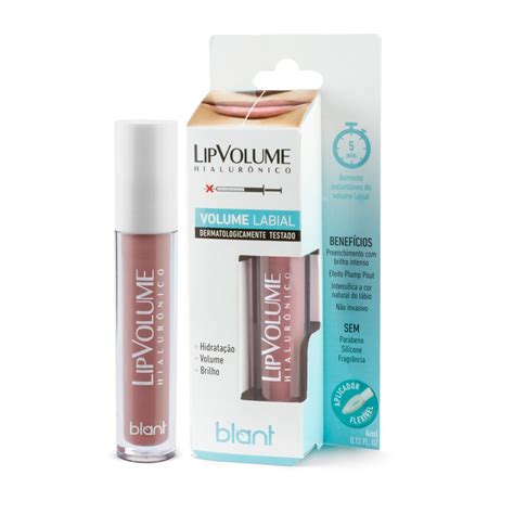 Lip Volume Hialuronico Nude 4ml Blant Shopee Brasil