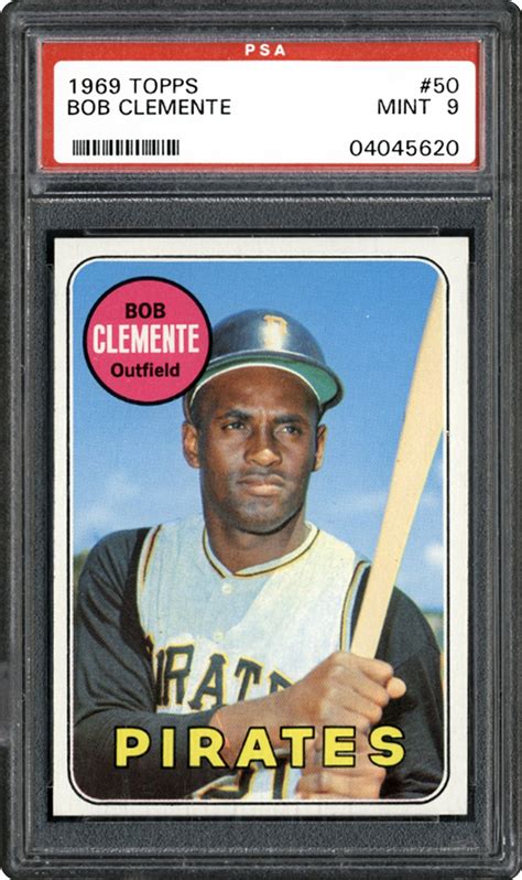 1969 Topps Bob Clemente PSA CardFacts