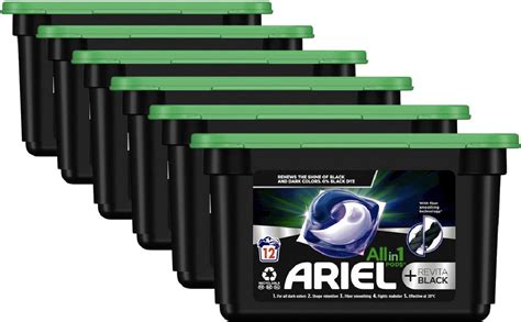 Ariel All In Pods Revitablack Wasmiddelcapsules X Stuks