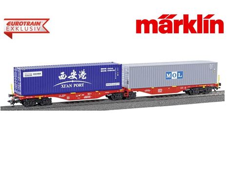 M Rklin Ho Doppel Containertragwagen Bauart Sggrss Sonstige