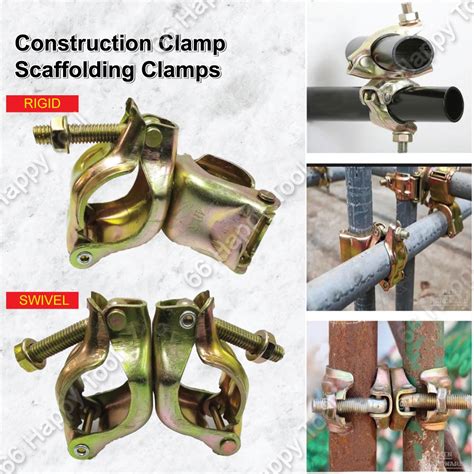 Scaffolding Clamps Construction Clamp Rigid Swivel Rotatable