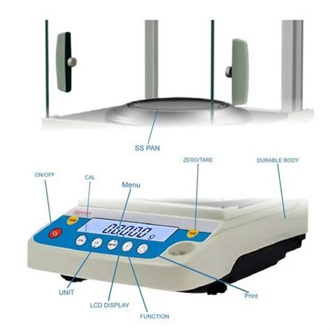 Danwer External Digital Analytical Balance Capacity G Accuracy