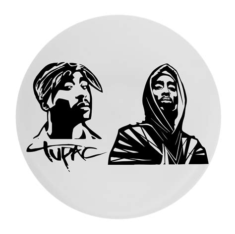 Tupac Shakur SVG2PAC Svgtupac Tupac Shakur Silhouette SVG Etsy