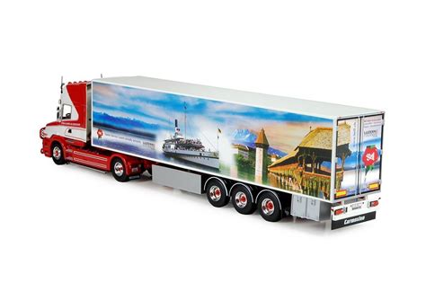 Tekno Scania Torpedo Met Zamac Koeloplegger Stefan Huber