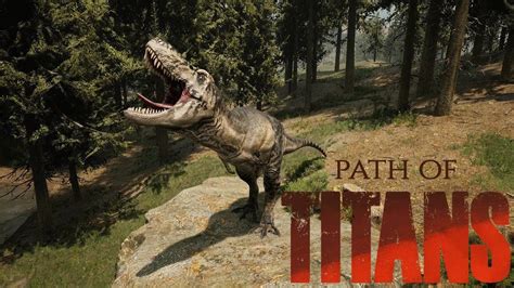 Path Of Titans Demo Tyrannosaurus Rex Clip Youtube