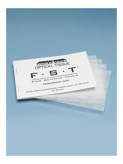 Fine Science Tools Lens Paper 15 X 10 Cm Extremely Soft And Safe