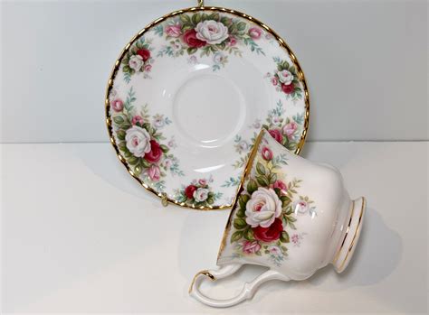 Royal Albert Teacup And Saucer Celebration Teacup Vintage Teacups