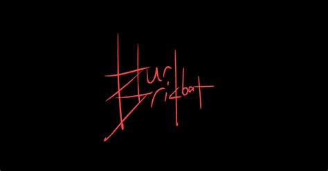 hurl brickbat logo red hurl brickbat sticker teepublic