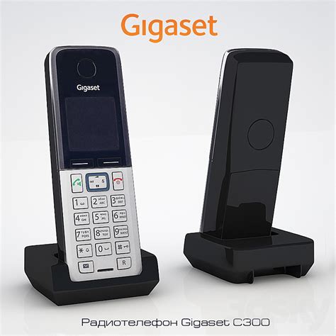 Cordless phone Gigaset C300 - Phones - 3D model