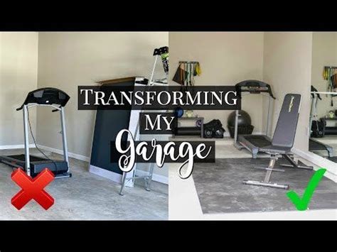 I TRANSFORMED MY SMALL GARAGE INTO A GYM AFFORDABLE TIPS TRICKS