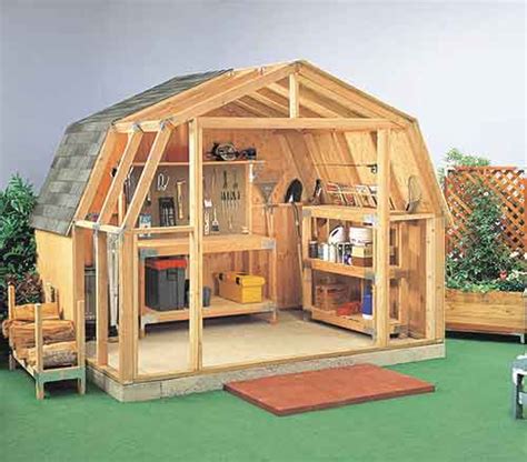 Gambrel Roof Sheds Plans Review Gambrel Roof Sheds Plans How To