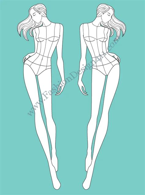 female croquis – FashionDesign411