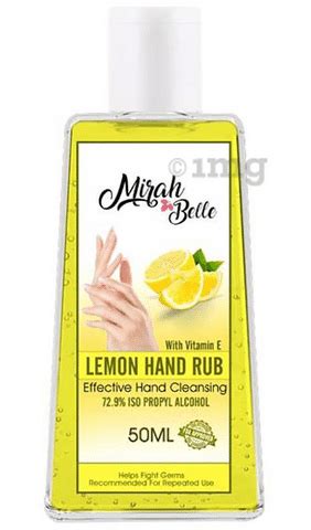 Mirah Belle Hand Rub Sanitizer 50ml Eac Upto 2 Off With Vitamin