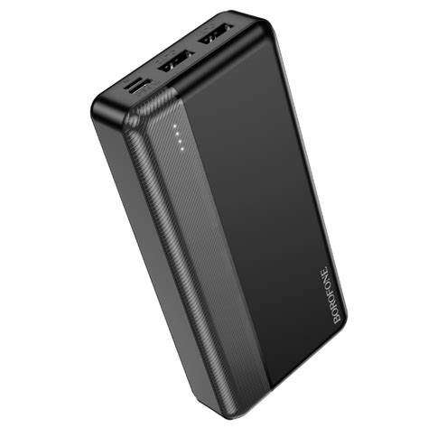 Borofone Borofone Powerbank 20000 MAH Incl 2x USB Aansluiting 1x