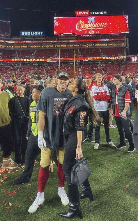 Olivia Culpo Celebrates Fiancé Christian Mccaffreys Win As 49ers Head