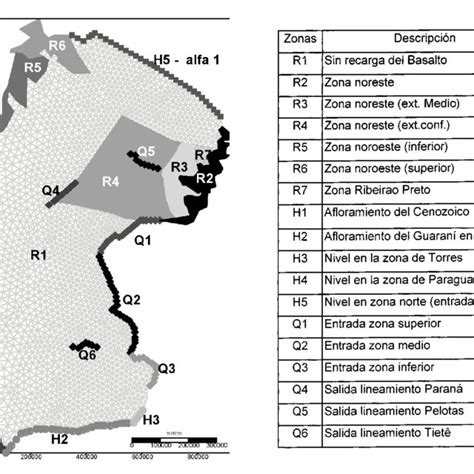 Mapa De Ubicación Del Acuífero Guaraní En La Cuenca Paraná Y